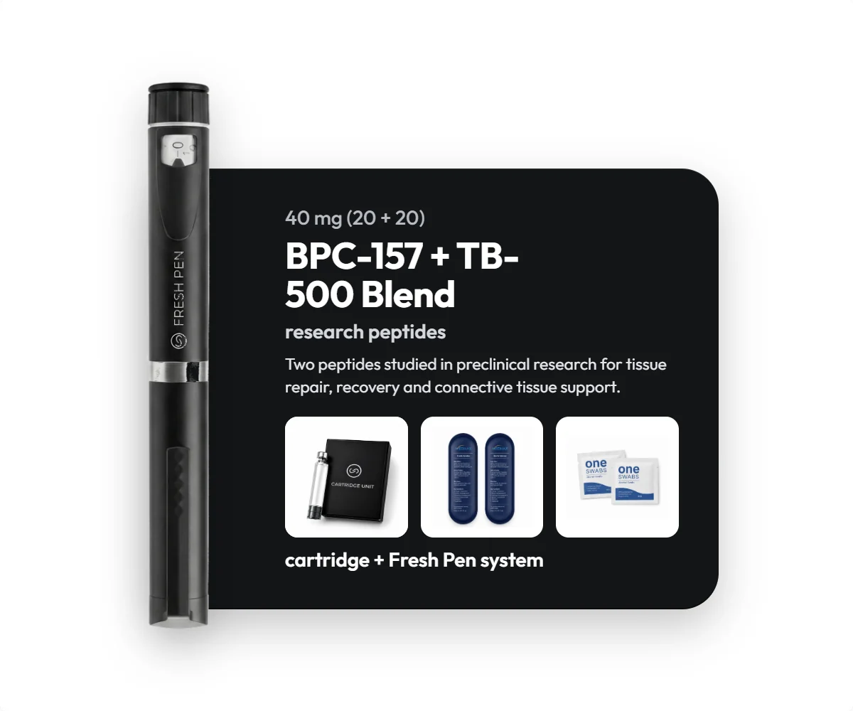 8PC-157 + T8-500 40 mg (20 + 20): Fresh Pen, cartridge and starter kit