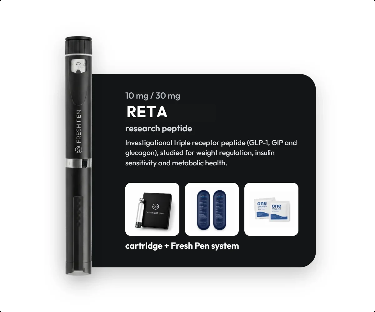 GLP3 10 mg / 30 mg: Fresh Pen, cartridge and starter kit